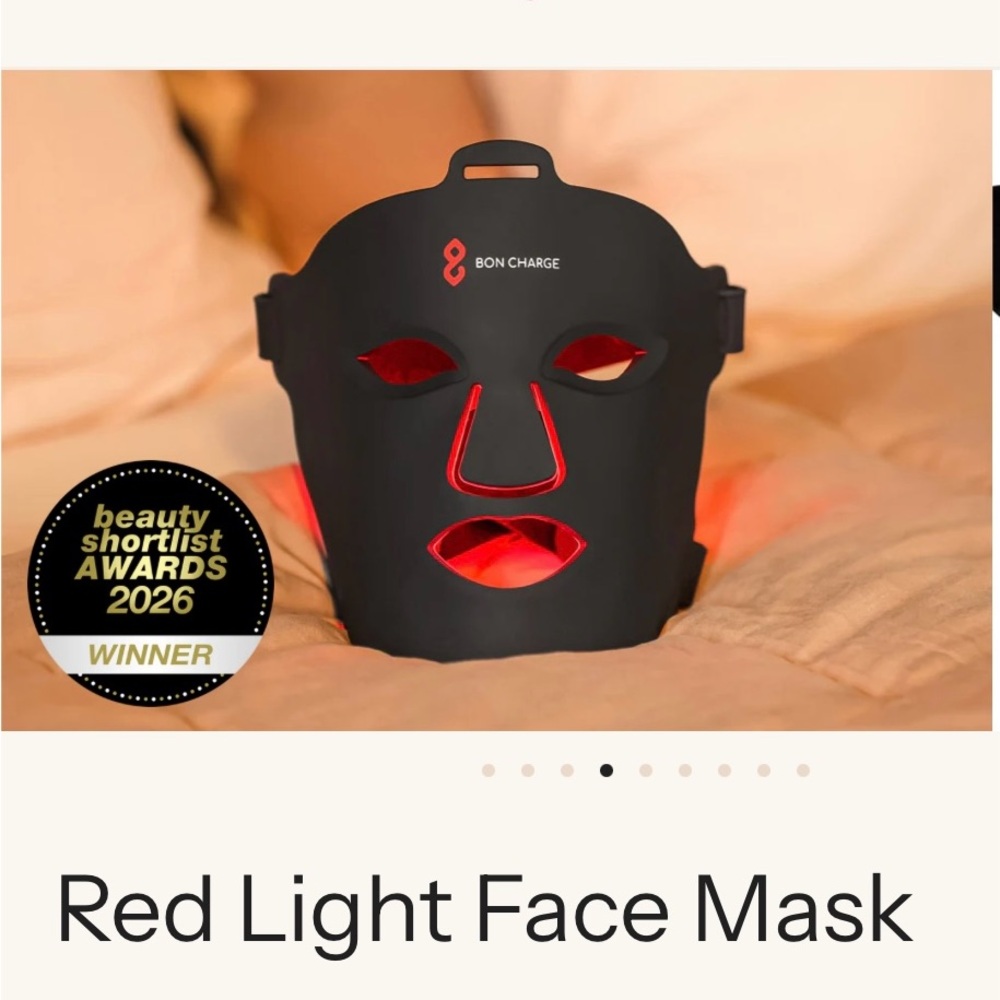 Bon Charge Red LED Face Mask - Picture 2 of 6